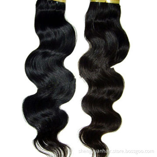 Body Wave 100% Brazilian Human Hair Extensions, AAAAA Grade, 10-28 Inches